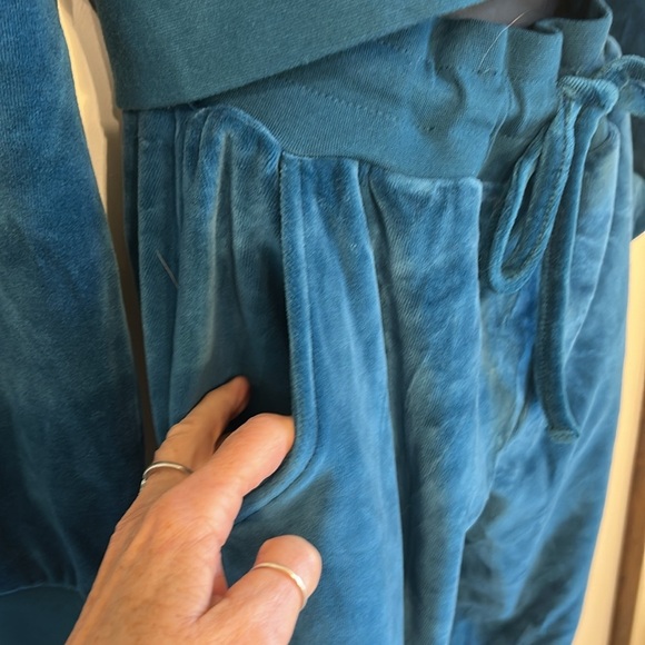 NELK BOYS, FULL SEND, BLUE, VELOUR TRACKSUIT, TOP SIZE M, BOTTOM SIZE SM - Picture 4 of 16